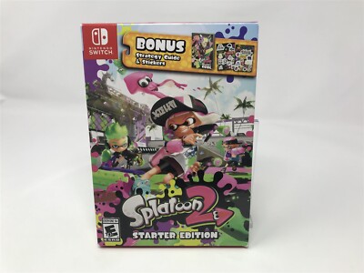 Splatoon 2: Starter Edition cardboard Box - Nintendo Switch