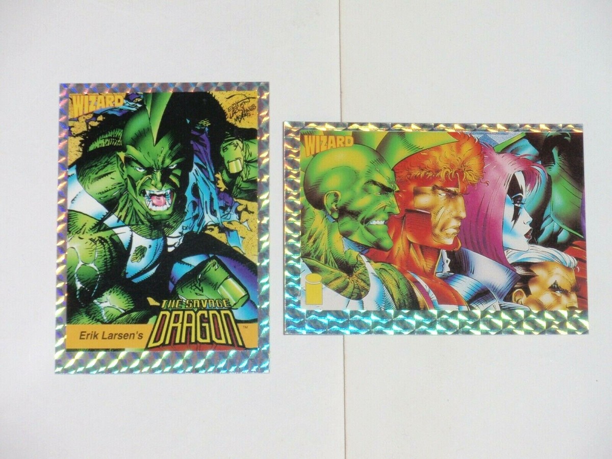 1992 WIZARD MAGAZINE SERIES 1 PRISM PROMO 9 CARD SET SPAWN TODD