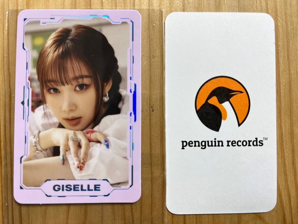 aespa - Girls ver.2 MD KARINA WINTER NINGNING GISELLE TRADING CARD