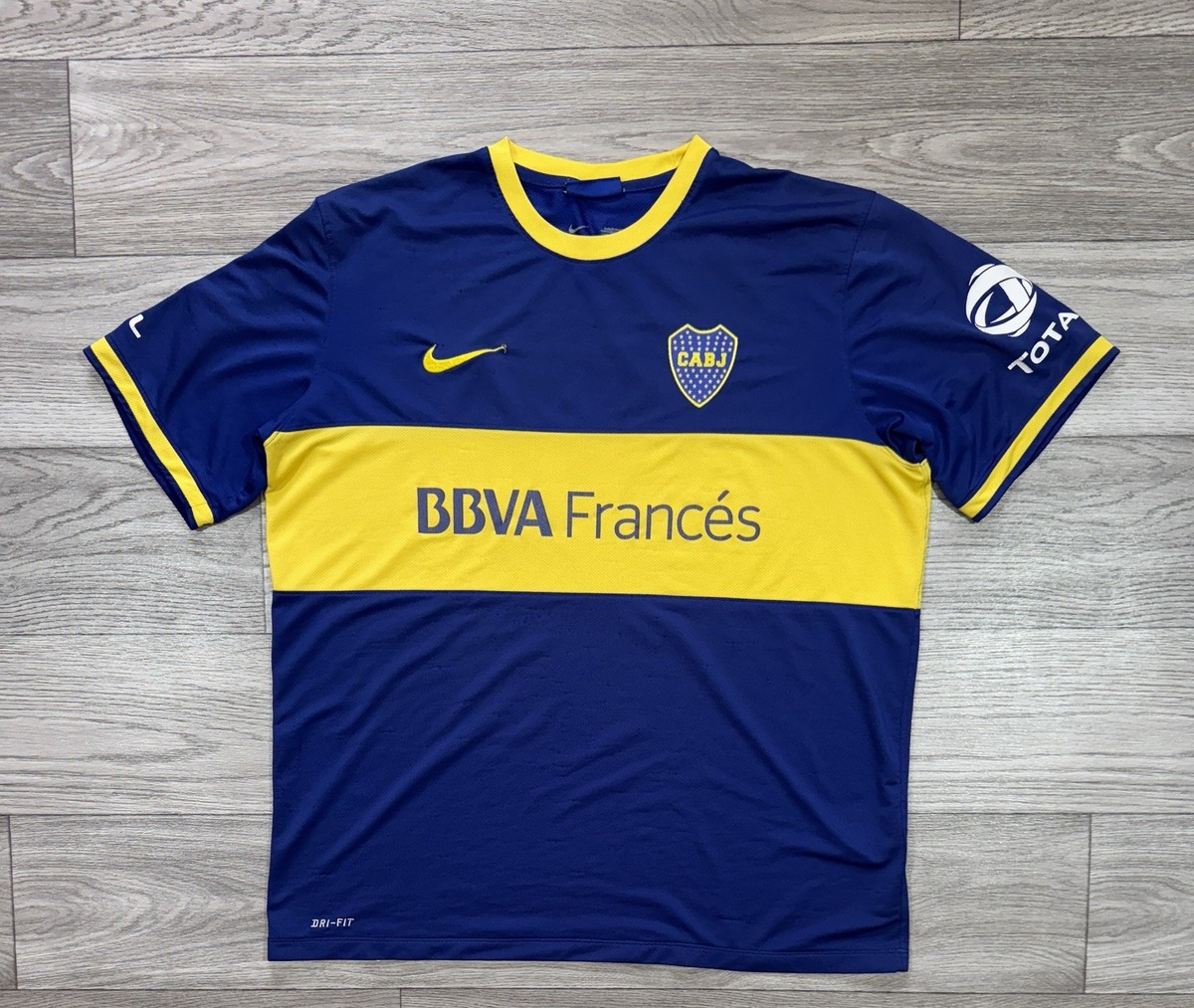 Boca Juniors Argentina 2013 2014 Home Football Jersey Soccer Shirt
