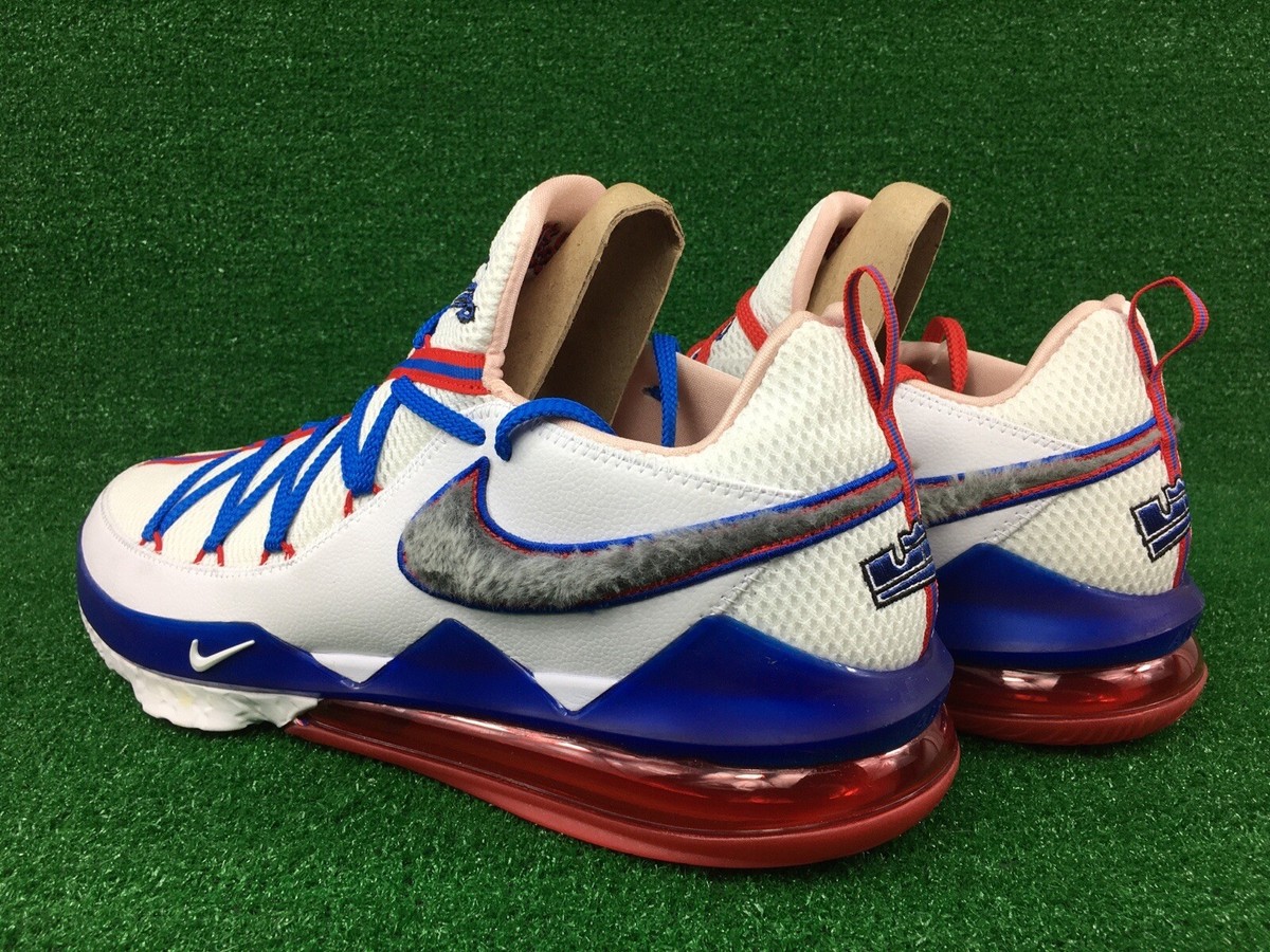 Nike LeBron XVII 17 Low Tune Squad Space Jam White Red CD5007-100