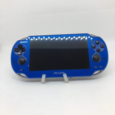 Sony PS Vita PCH-1000 Wi-Fi Bluetooth sapphire blue Excellent Box