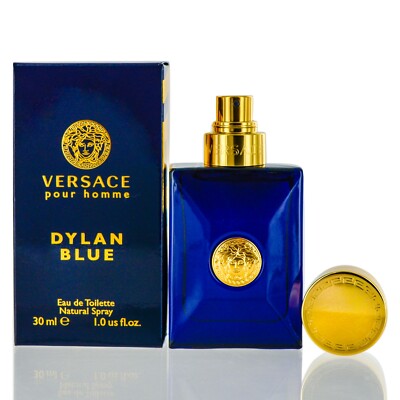VERSACE DYLAN BLUE BY VERSACE EDT SPRAY 1.0 OZ MEN-NEW IN BOX | eBay
