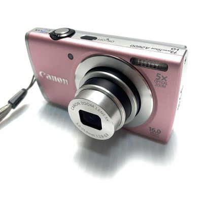 Canon PowerShot A2600 Pink Digital Camera PC1899 with Battery
