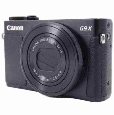 Canon PowerShot G POWER SHOT G9 X G9X BK Black Made In Japan | eBay