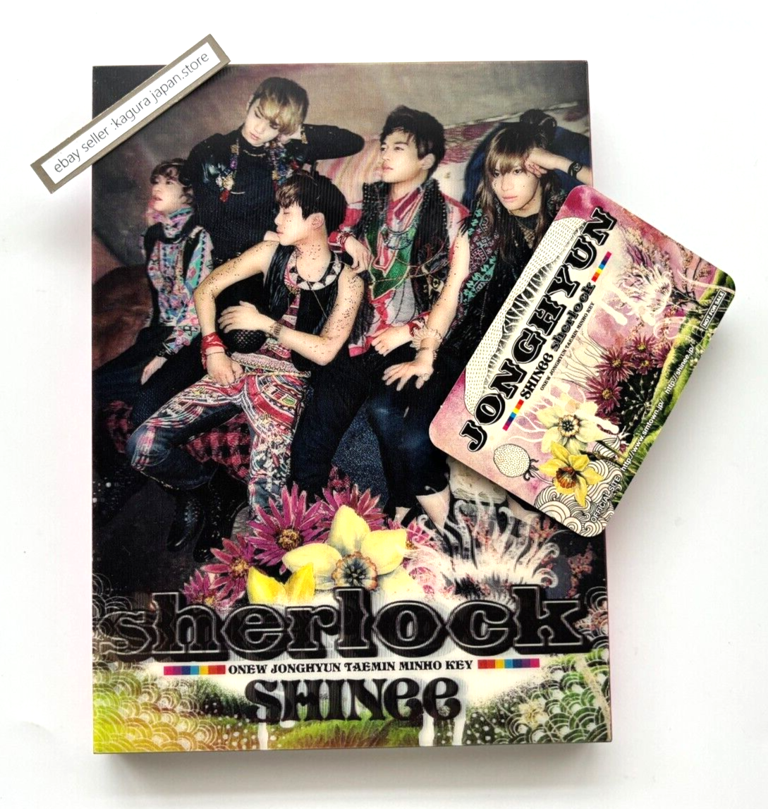 SHINee Sherlock Japanese ver. Album 2012 CD + DVD [JONGHYUN