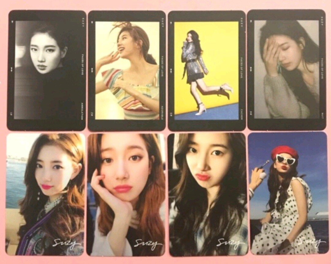 SUZY Official Album FACES OF LOVE Photocard Miss A Bae Suzy pc | eBay