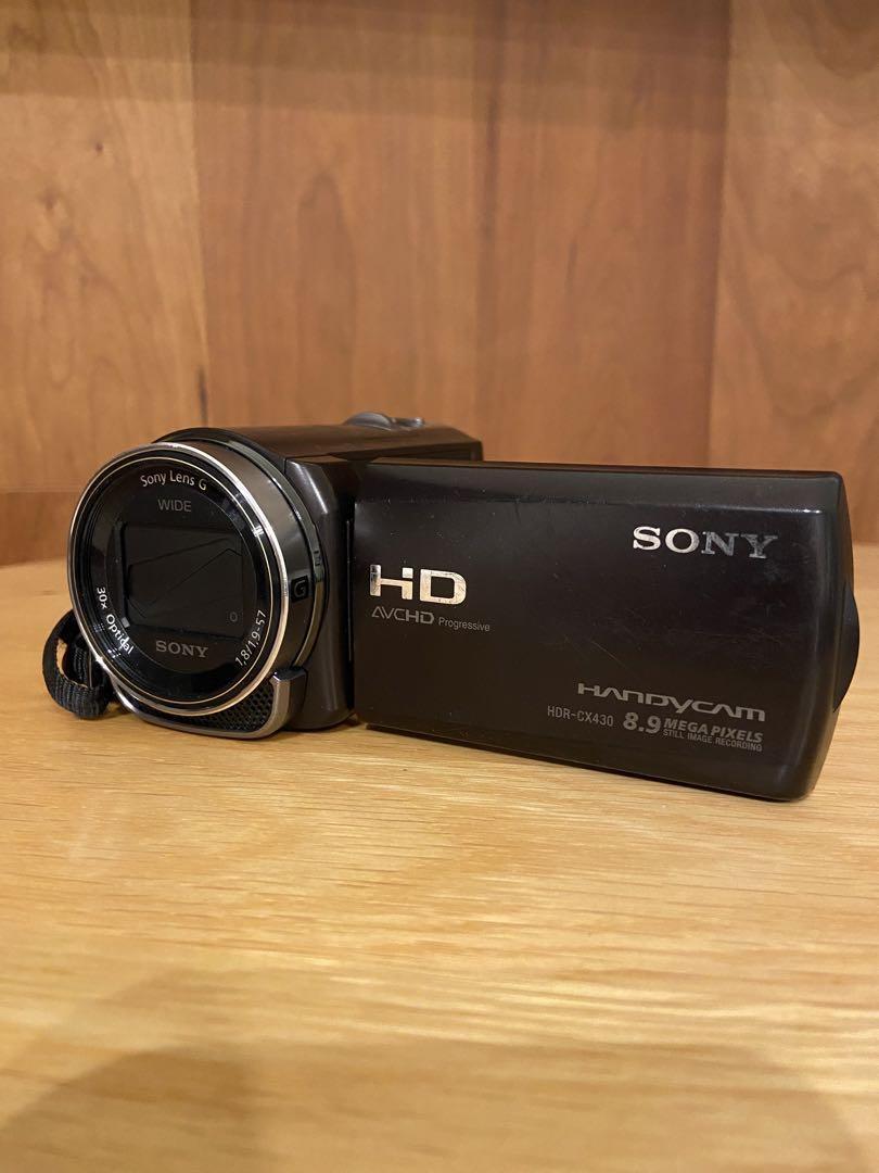 Sony Handycam HDR-CX430V 30x Optical 55x Extended Zoom High