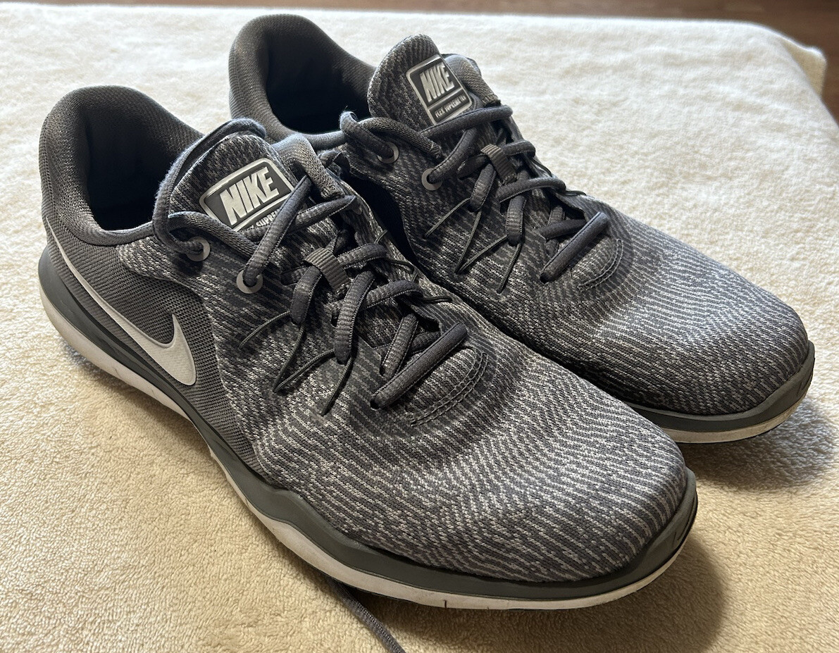 NIKE Flex Supreme TR6 Running Shoes Women Size 10.5 Gray | eBay