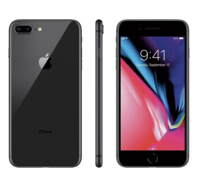 Apple iPhone 8 Plus - 64GB - Space Gray (Unlocked) A1897 (GSM) | eBay
