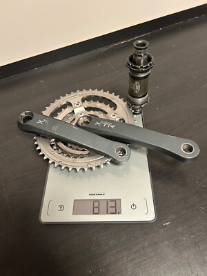 Shimano XTR FC-M950 Crankset, 175mm, 46/34/24 +XTR BB-M950 Bottom