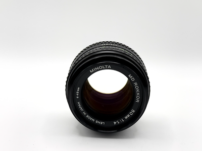 AS IS]Minolta MD Rokkor 50mm F1.4 MF Standard Lens MD Mount From