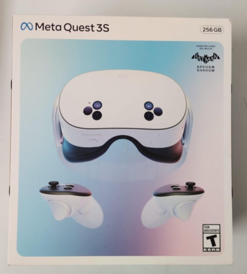 Meta Quest 3S 256GB with Batman: Arkham Shadow Game Bundle | eBay