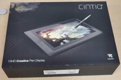 Wacom CINTIQ 13HD DTK-1300/K0 Creative Pen Display LCD Tablet
