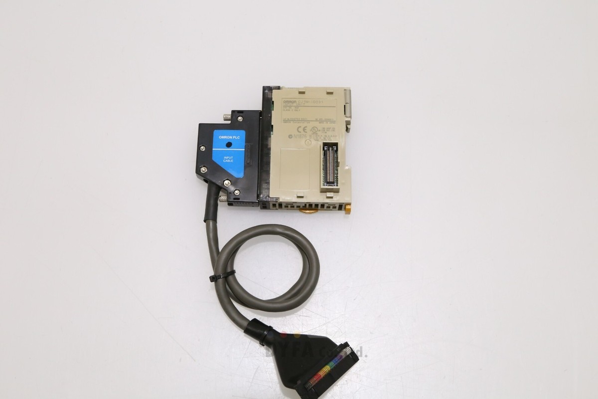 OMRON used CJ1W-ID231 INPUT UNIT,INPUT CABLE PLC-I-3272=9T25 | eBay