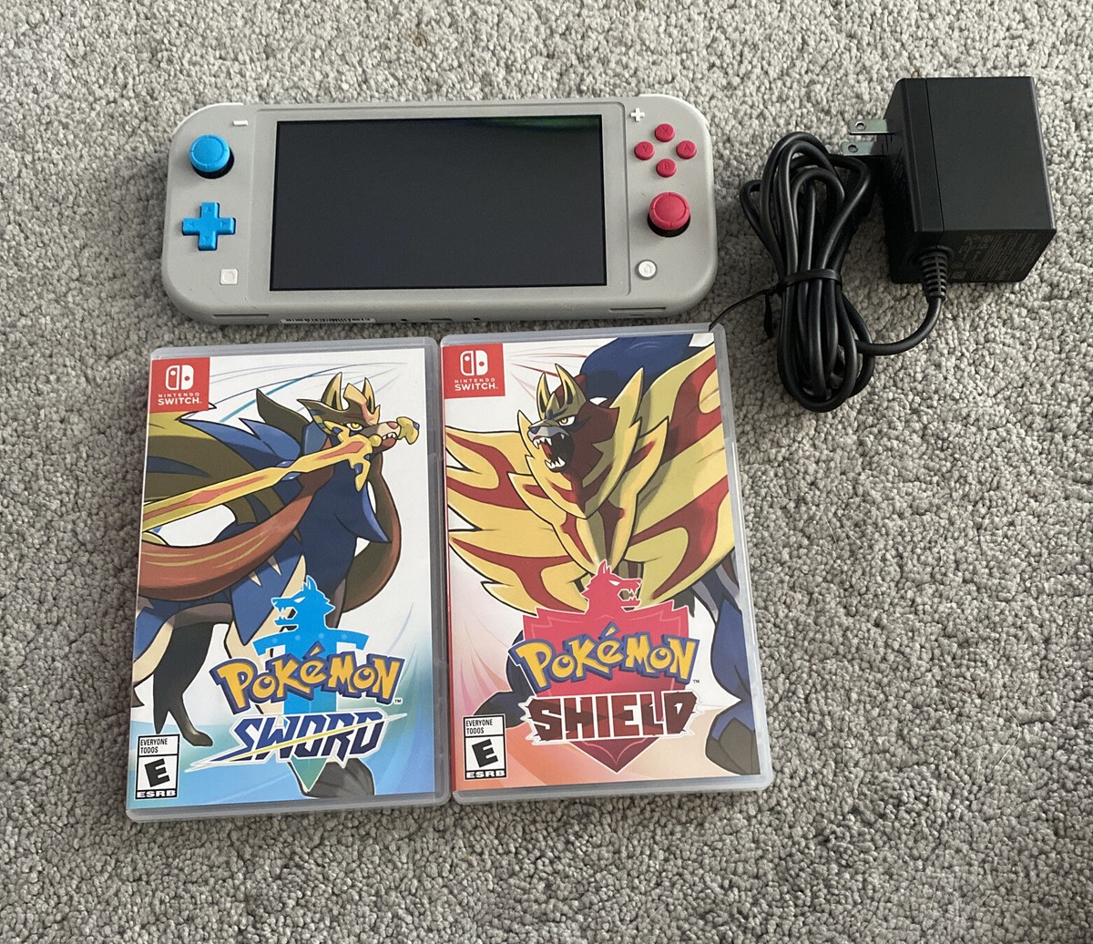 Nintendo Switch Lite Handheld Console Pokemon Zacaian Zamazenta