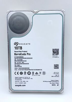 Seagate ST10000DM0004（HDD 3.5インチ 10TB） Seagate Barracuda Pro