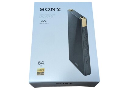 SONY WALKMAN NW-ZX707 64GB Hi-Res ZX Series Audio Player Black