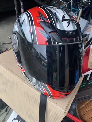 Scorpion Snell M2005 EXO 400 Full Face Motorcycle Helmet - Medium