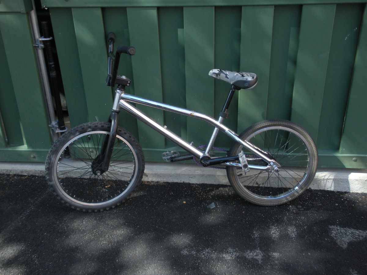 Haro Backtrail Nyquist X1 BMX Bike Complete Chrome Black --- No