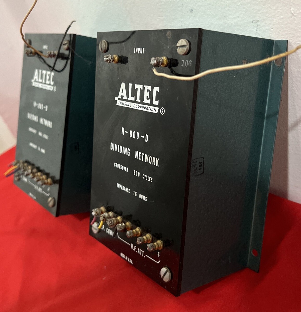 Altec N-800-D Dividing Networks Crossovers | eBay