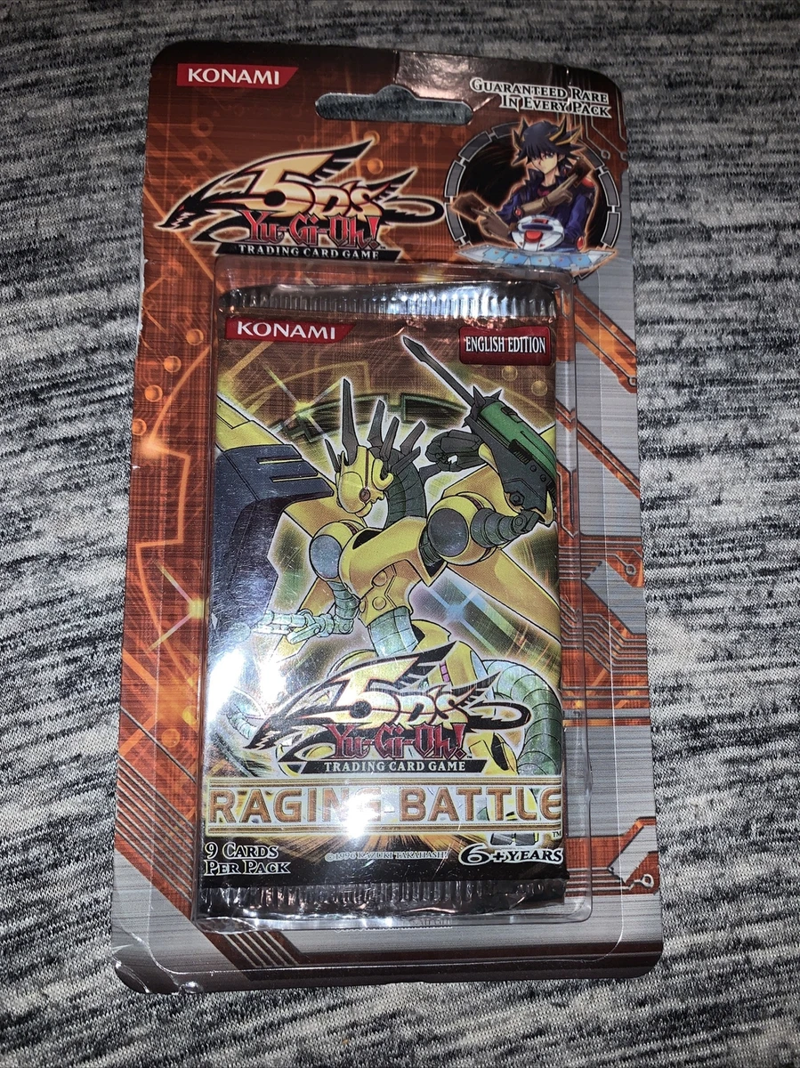 Yu-Gi-Oh! TCG Raging Battle Sealed Collectible Card Game Packs for