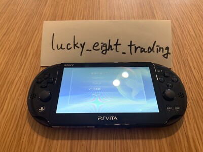 PS Vita Black PCH 2000 ZA11 Console only PSV Slim [H] | eBay