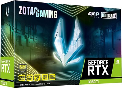 ZOTAC GAMING GeForce RTX™ 3080 Ti AMP Holo 12GB GDDR6X 384-bit