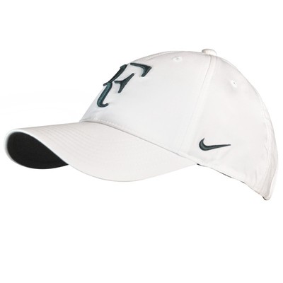 NEW Nike Roger Federer RF Hybrid Cap Hat WHITE 371202-105 Tennis