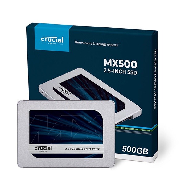 Crucial MX500, 500GB Internal Solid State Drive CT500MX500SSD1