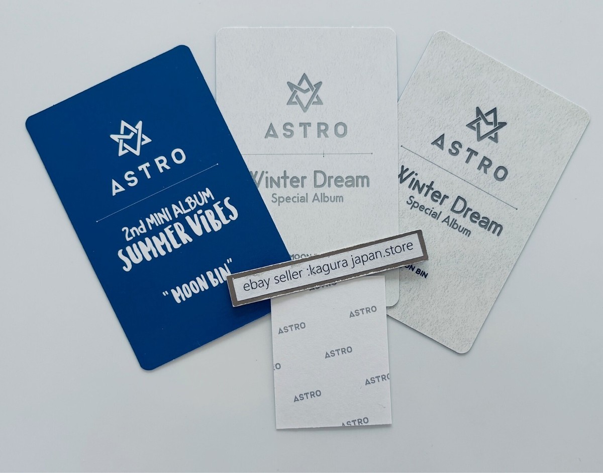 ASTRO Summer Vibes Winter Dream Autumn Story Moonbin Official