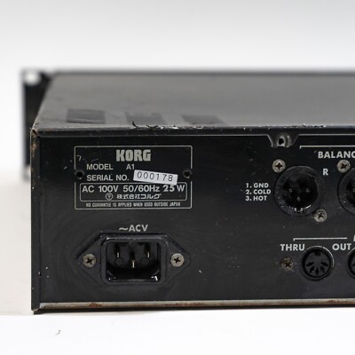 Korg A1 Performance Signal Processor | eBay