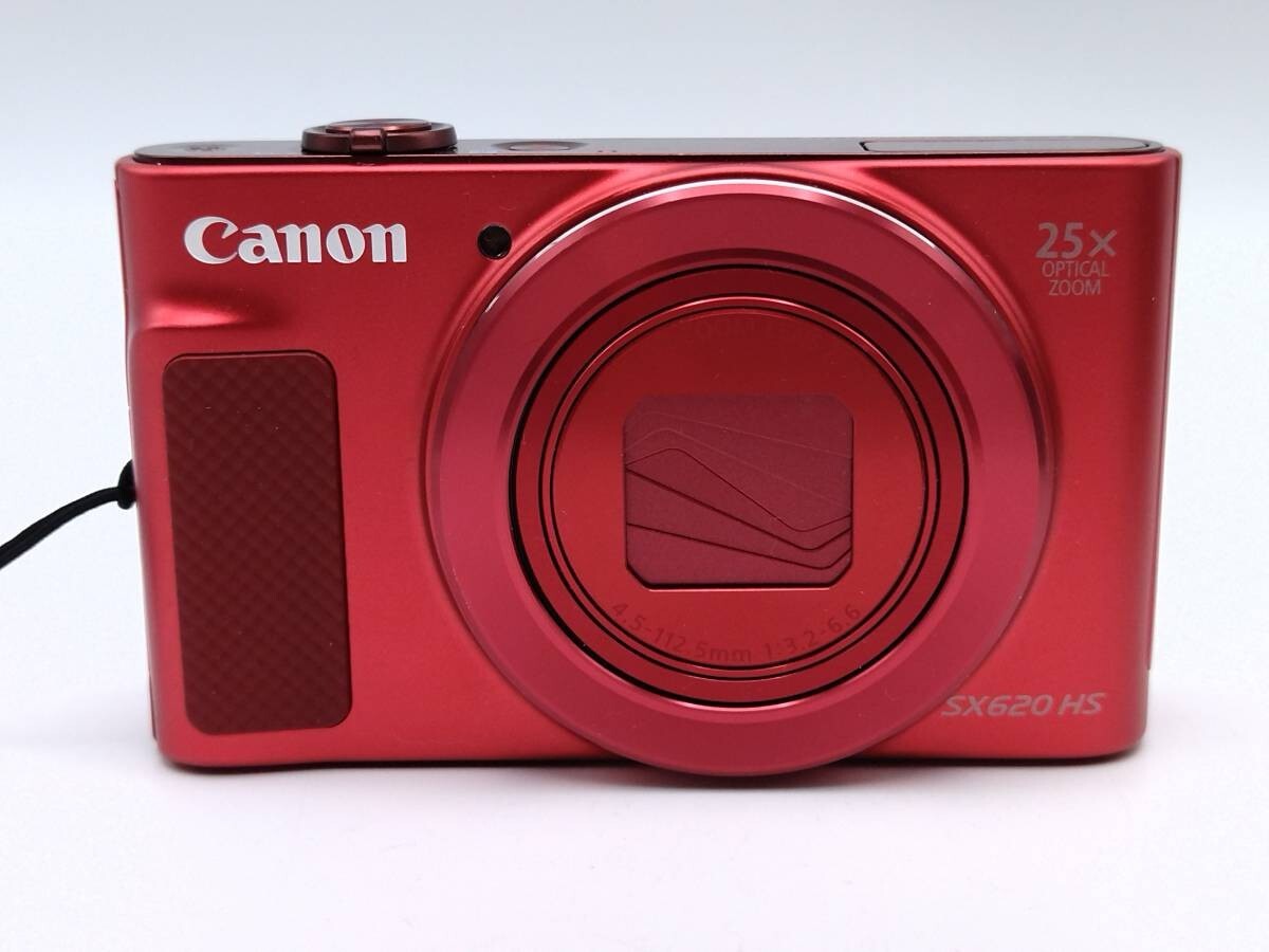 Canon Compact Digital Camera PowerShot SX620 HS Red Optical 25x