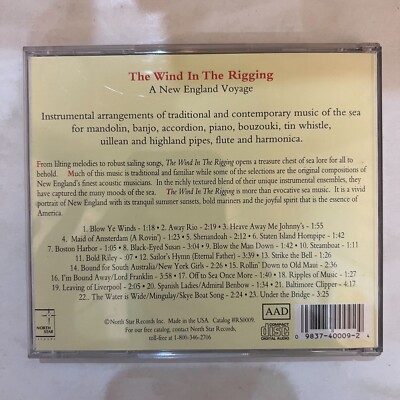 Various – The Wind In The Rigging - A New England Voyage CD