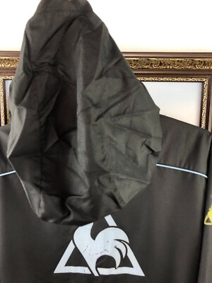 Vintage Manchester City Football Jacket Soccer Windbreaker Track