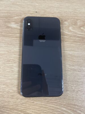 iPhone X Back Housing Replacement Black Space Gray Frame W Small