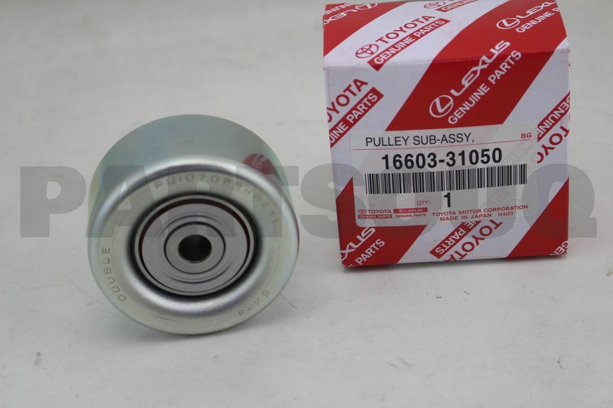 1660331050 Genuine Toyota Pulley Sub-Assy Idler No 1 | 16603-31050
