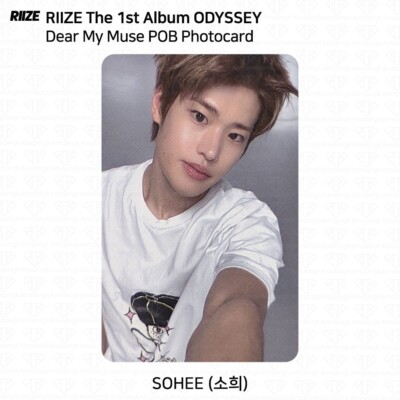 RIIZE The 1st Album ODYSSEY Dear My Muse POB Photocard KPOP K-POP