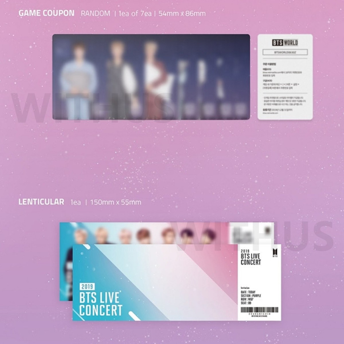 BTS WORLD OST Limited Edition Album Poster Full Package Factory