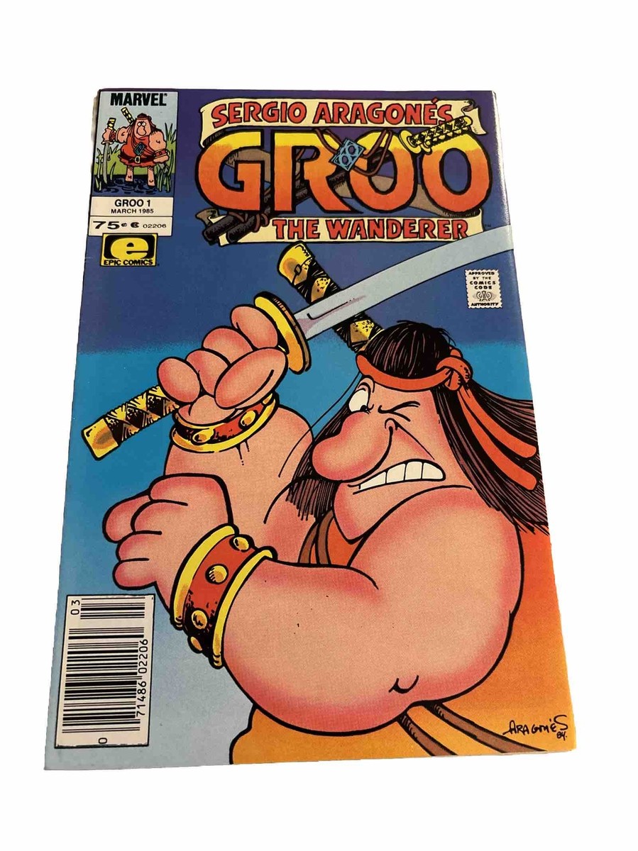 Groo the Wanderer #1 Marvel Comics 1985 Sergio Aragone - VF