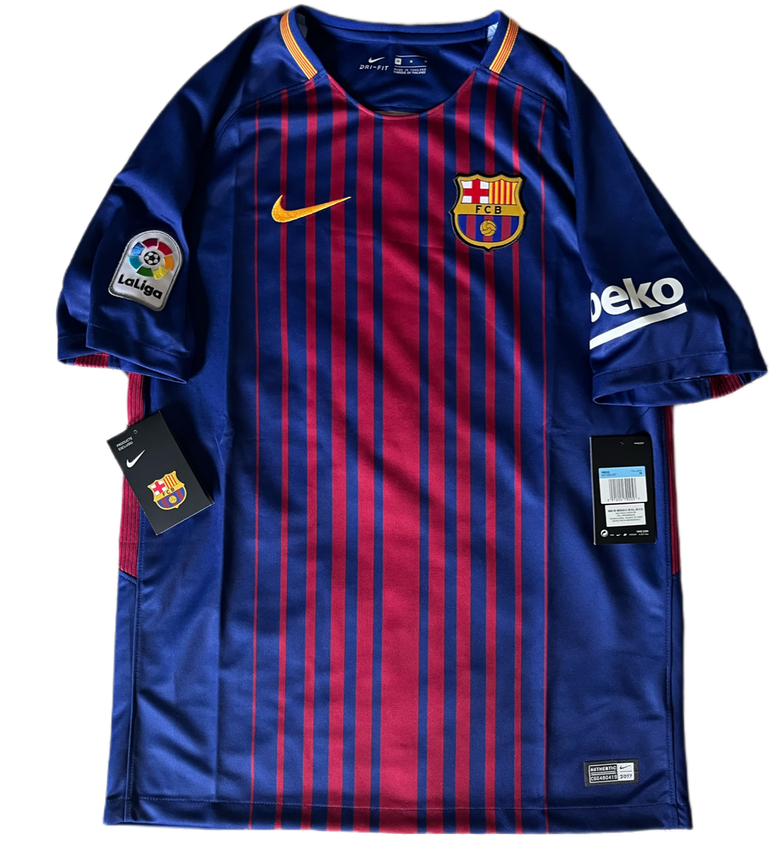 Nike FC Barcelona 2017 2018 home stadium jersey for men various
