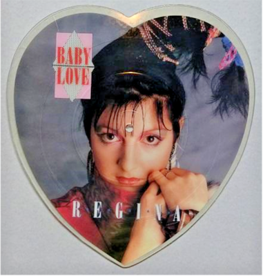 REGINA / BABY LOVE 7 ”Picture Disc Color Vinyl Record Limited