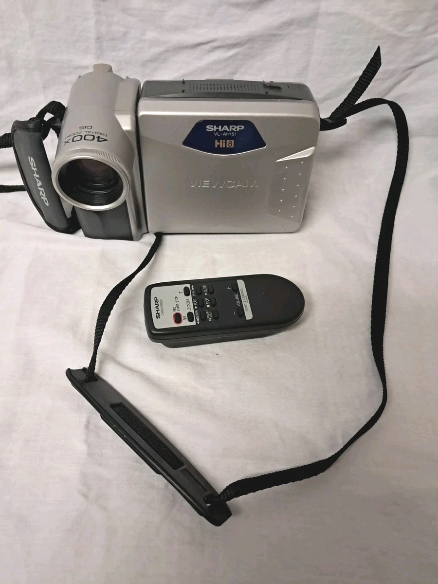 Sharp Viewcam 400x Digital Zoom Hi8 Camcorders for sale | eBay