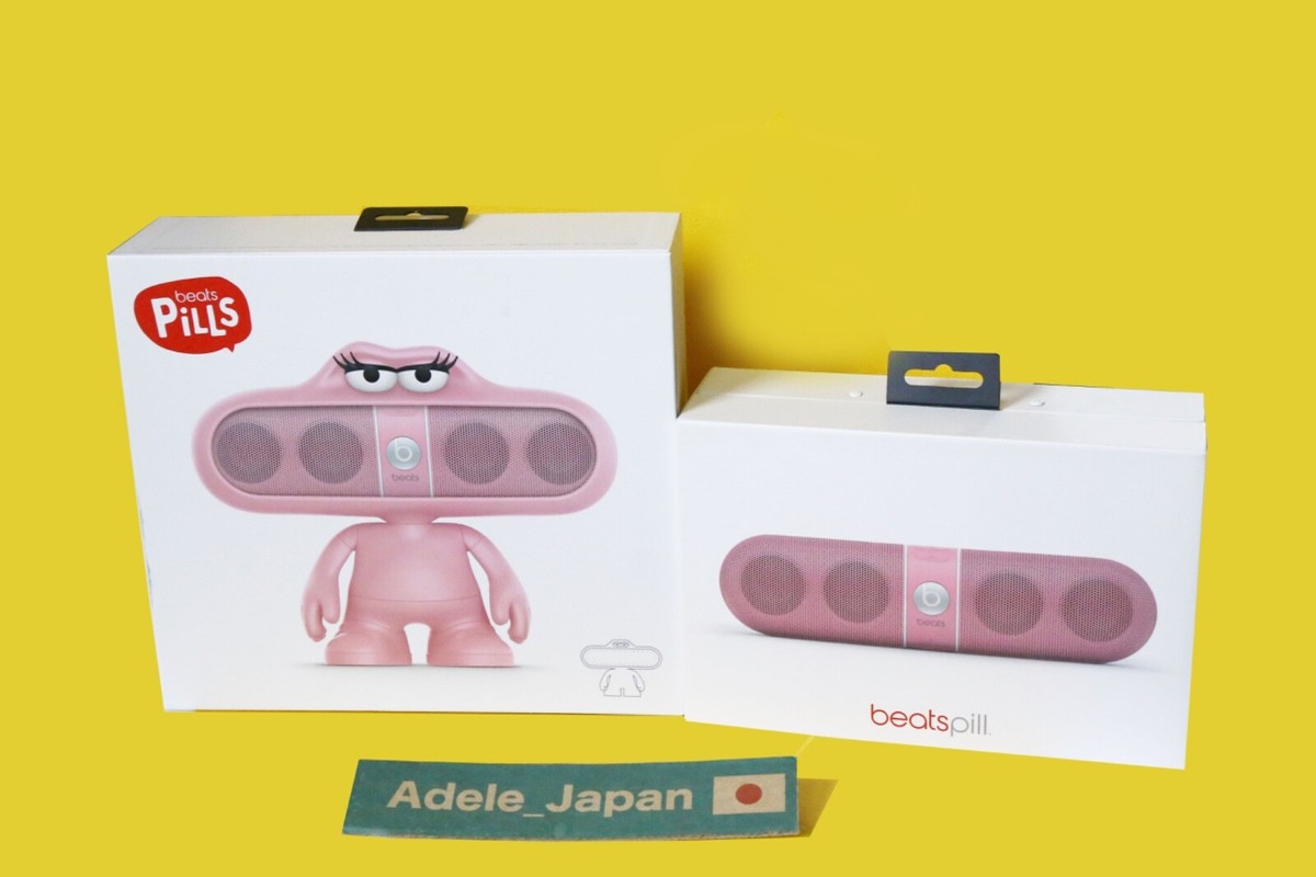 🎦Authentic Beats Pill 2.0 Bluetooth Speaker Dude Stand Pink