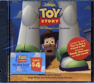 SEALED NEW CD Randy Newman - Toy Story: An Original Walt Disney