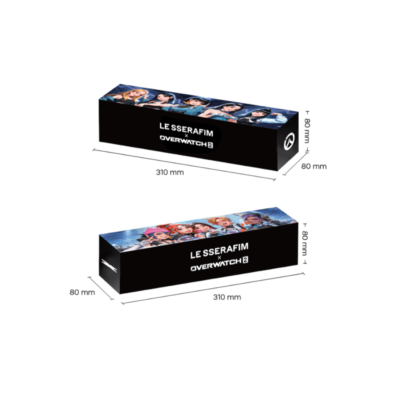 LE SSERAFIM X OVERWATCH 2 Official MD Mouse Pad / Keyring / Phone