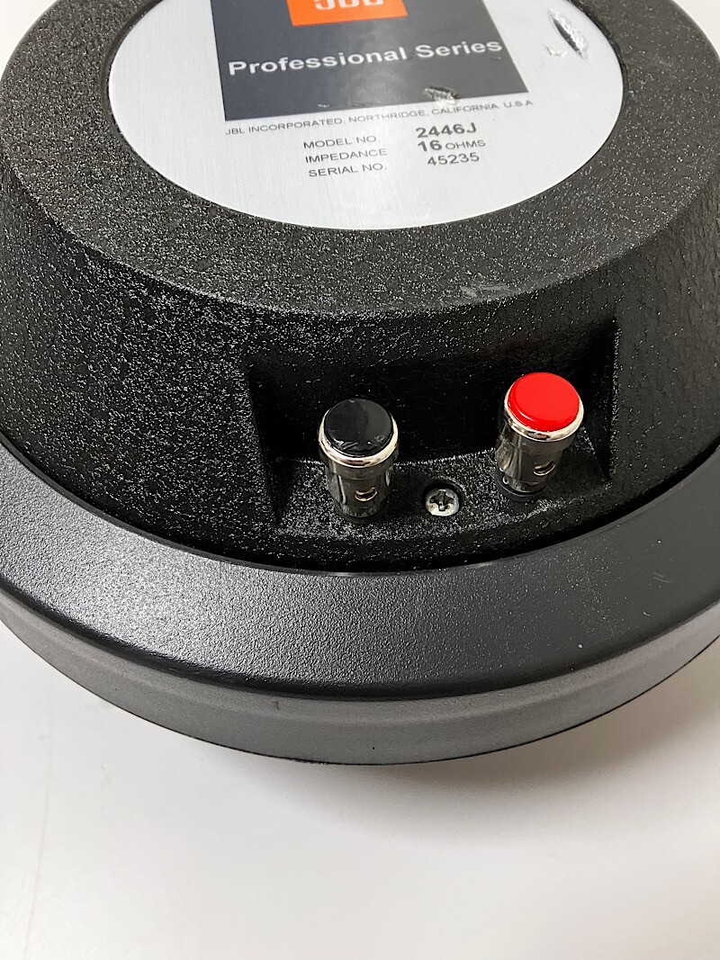 JBL 2446J High Frequency Compression Driver 16 OHM Fully Working