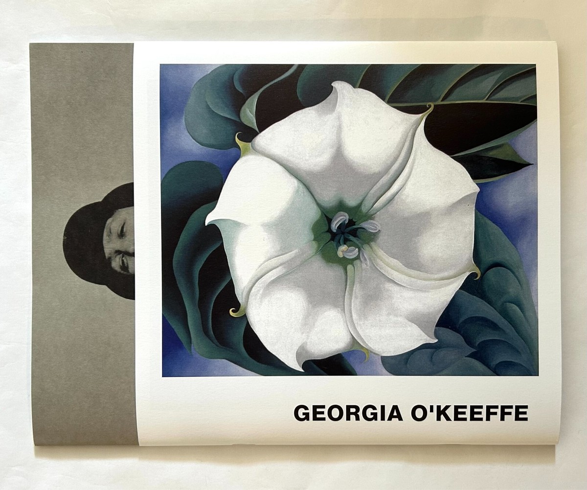 GEORGIA O'KEEFFE COMME des GARCONS S/S 2025 PROMO ART BOOKLET