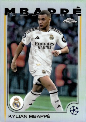 2024-25 Topps Chrome UEFA Club Competitions #1 Kylian Mbappé