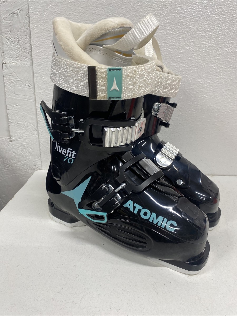 ATOMIC Livefit 70 Snow Ski Boots Size 24-24.5 Womens #3D5 | eBay